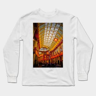 Leadenhall Market City of London England Long Sleeve T-Shirt